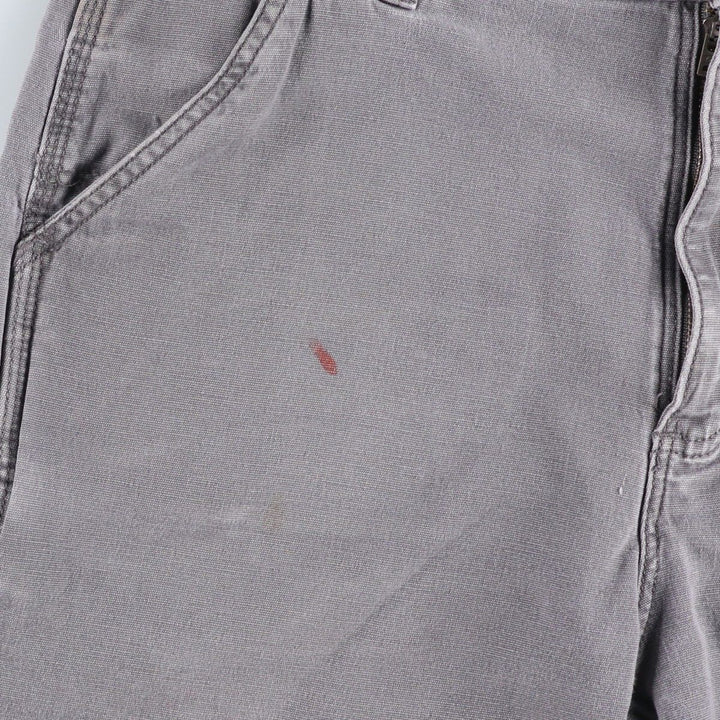 Carhartt Relaxed Fit Duck Work Shorts, Men's Size 36 cotton gray type Vintage Second Hand