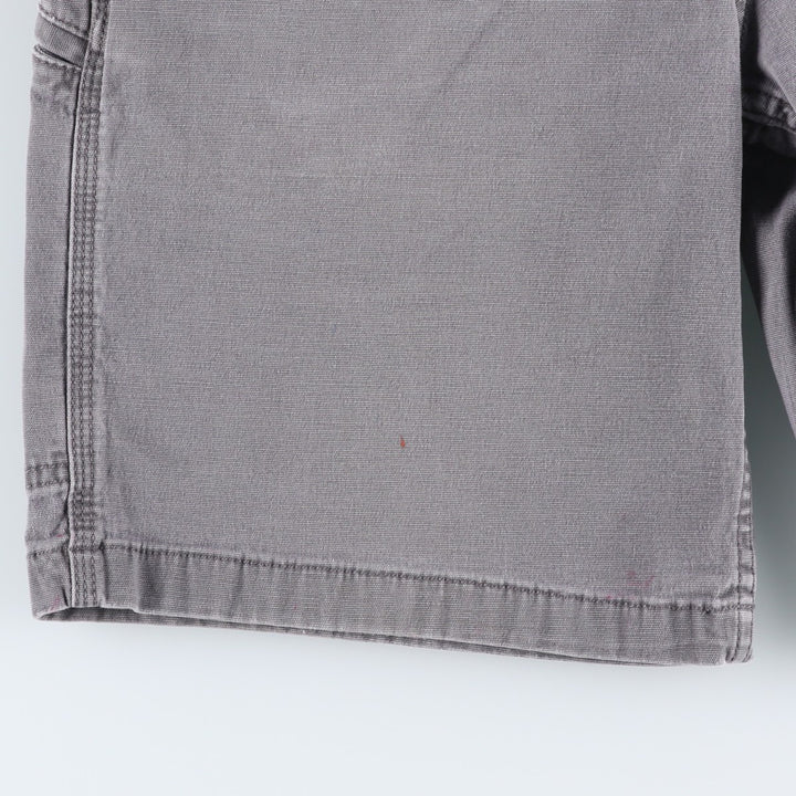 Carhartt Relaxed Fit Duck Work Shorts, Men's Size 36 cotton gray type Vintage Second Hand