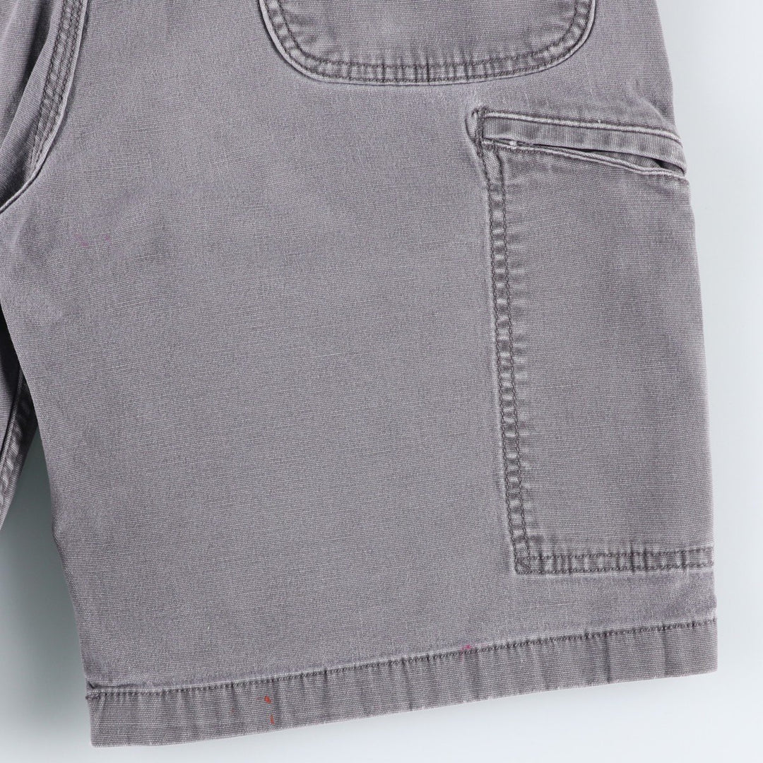 Carhartt Relaxed Fit Duck Work Shorts, Men's Size 36 cotton gray type Vintage Second Hand