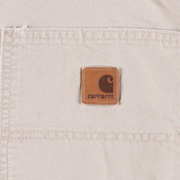 Carhartt ORIGINAL FIT Duck Painter Shorts, Men's, W36 equivalent cotton Beige type Vintage Second Hand