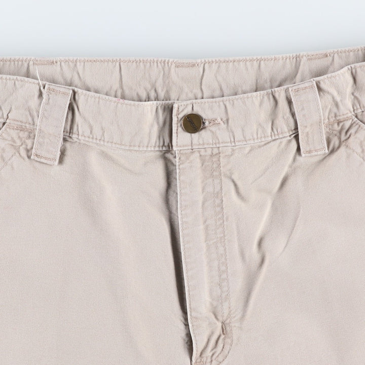 Carhartt ORIGINAL FIT Duck Painter Shorts, Men's, W36 equivalent cotton Beige type Vintage Second Hand