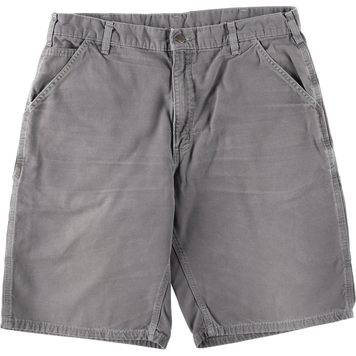 Carhartt Duck Painter Shorts, Men's, Size W37 cotton gray type Vintage Second Hand