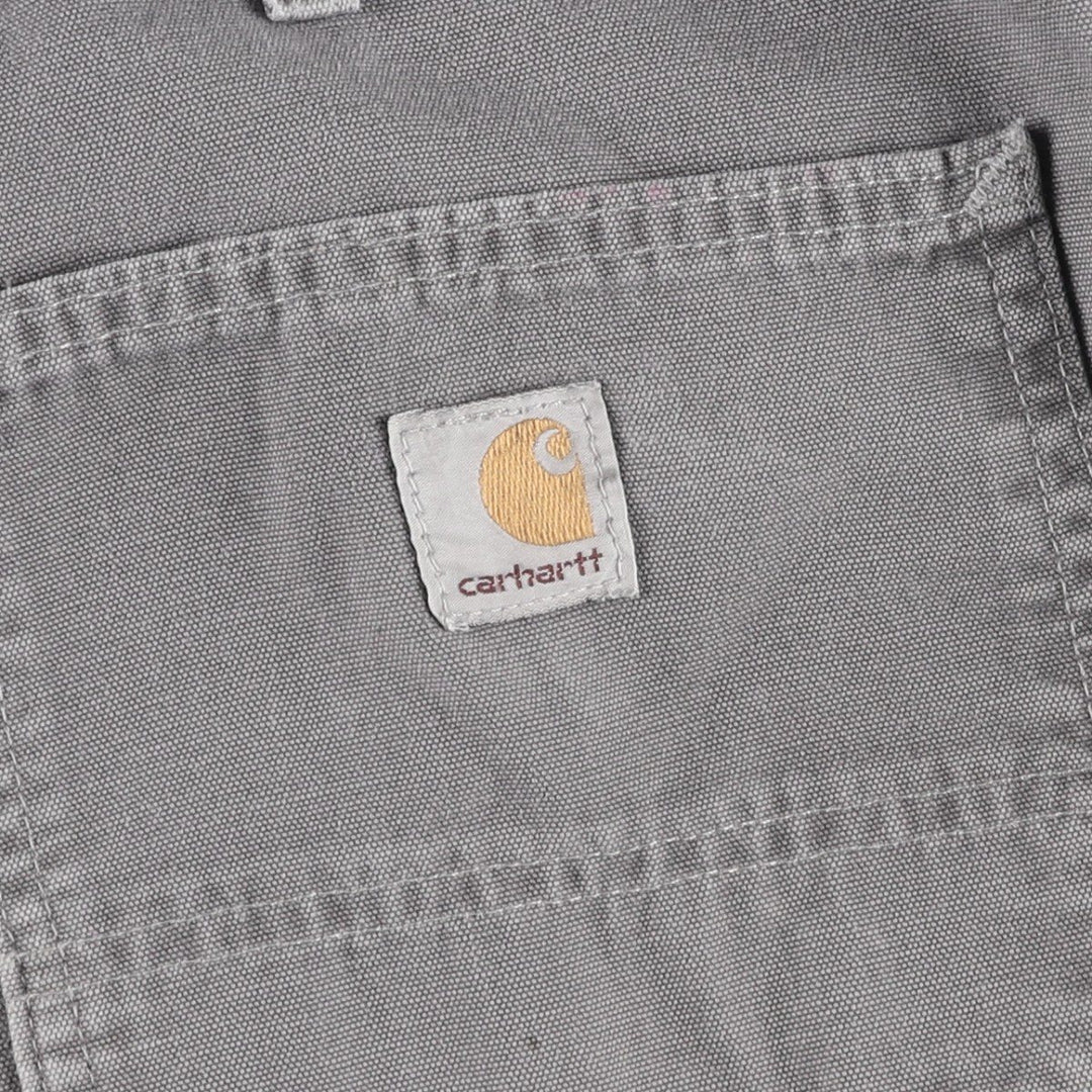 Carhartt Duck Painter Shorts, Men's, Size W37 cotton gray type Vintage Second Hand