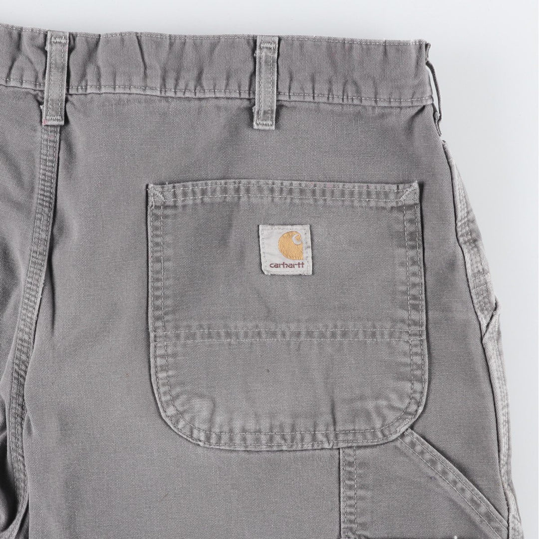 Carhartt Duck Painter Shorts, Men's, Size W37 cotton gray type Vintage Second Hand