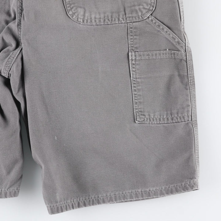 Carhartt Duck Painter Shorts, Men's, Size W37 cotton gray type Vintage Second Hand