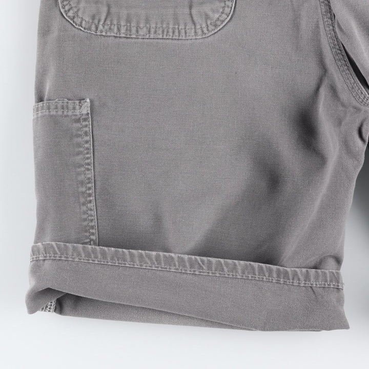 Carhartt Duck Painter Shorts, Men's, Size W37 cotton gray type Vintage Second Hand