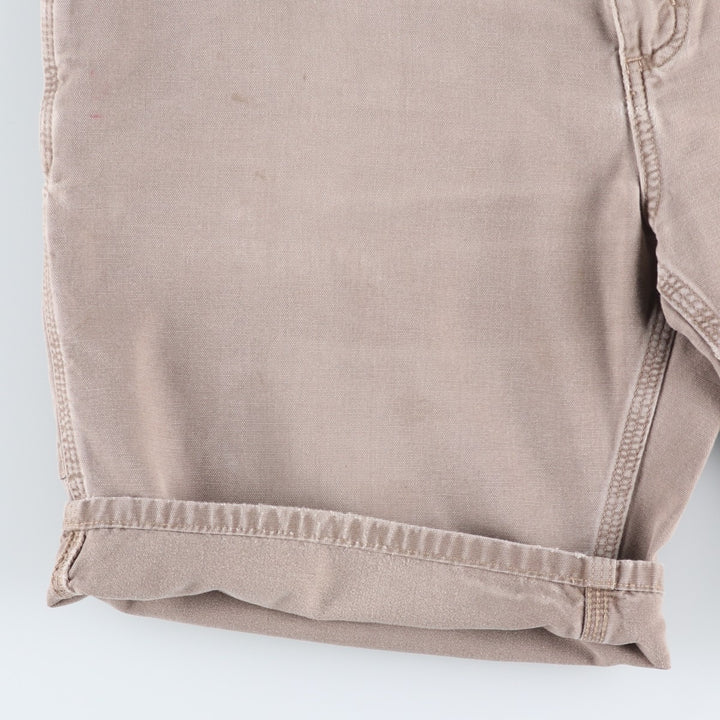 Carhartt Duck Painter Shorts, Men's, W36 equivalent cotton Beige type Vintage Second Hand
