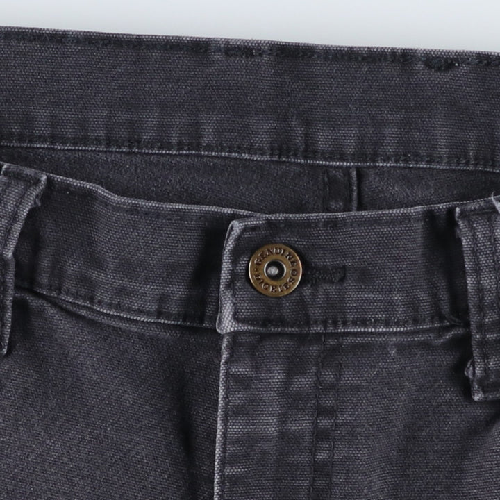 Dickies Duck Fabric Work Shorts, Half Pants, Men's, W34 equivalent cotton black type Vintage Second Hand