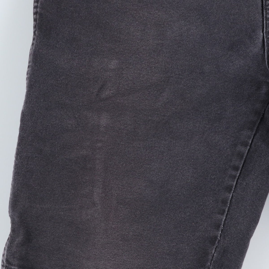 Dickies Duck Fabric Work Shorts, Half Pants, Men's, W34 equivalent cotton black type Vintage Second Hand