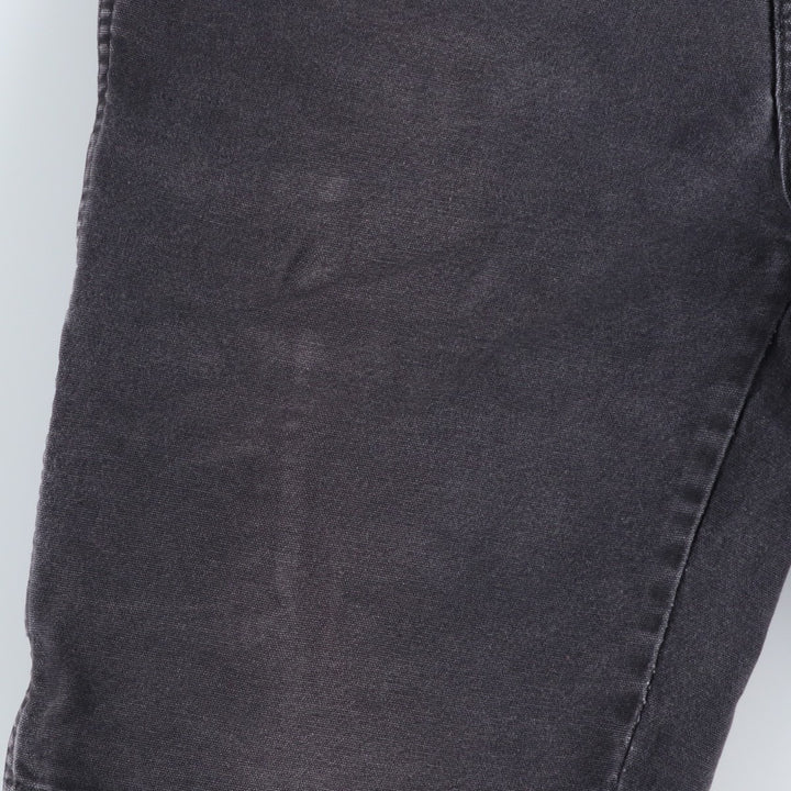 Dickies Duck Fabric Work Shorts, Half Pants, Men's, W34 equivalent cotton black type Vintage Second Hand