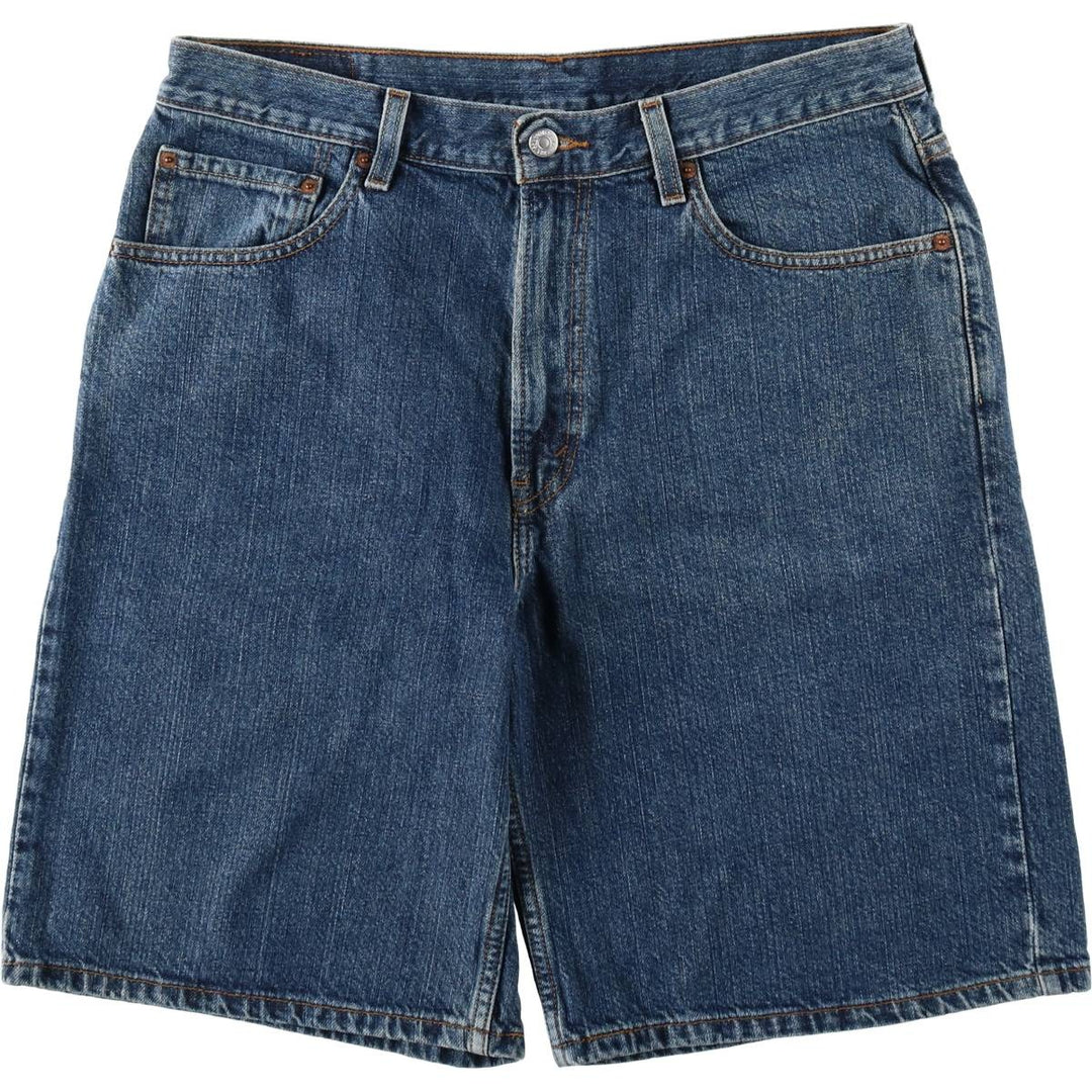 Levi's 550 Relaxed Fit Denim Shorts, Men's Size W34 cotton blue type Vintage Second Hand