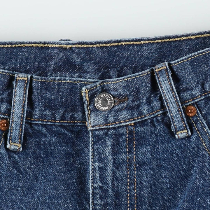 Levi's 550 denim shorts, short pants for men, size W34 cotton blue type Vintage Second Hand