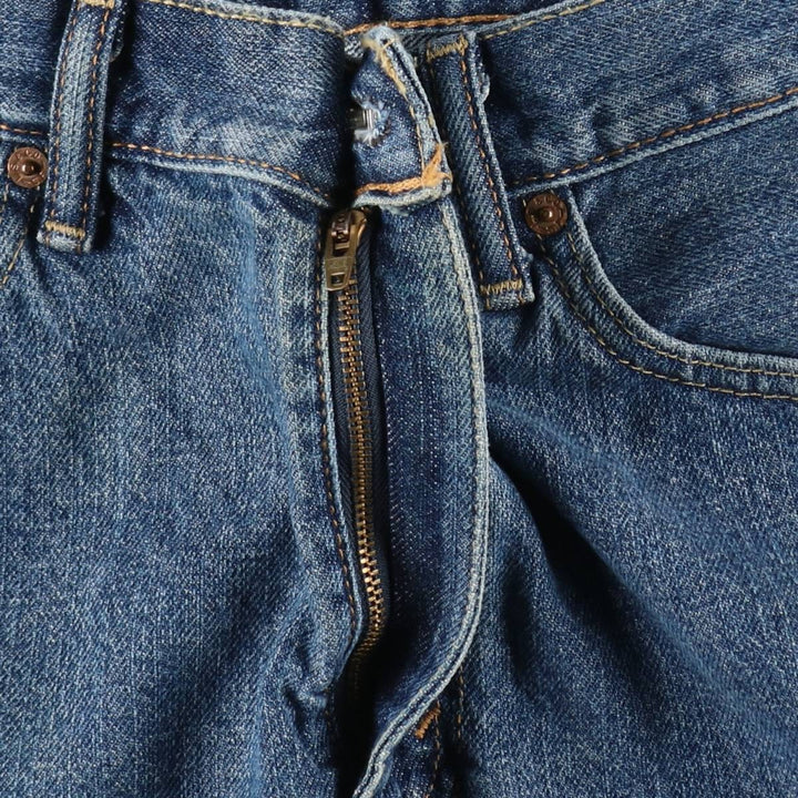 Levi's 505 denim shorts, short pants for men, size W34 cotton blue type Vintage Second Hand