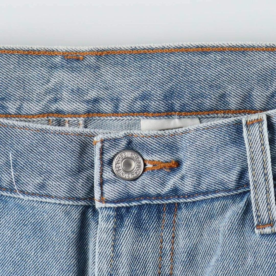 Levi's 550 Relaxed Fit Denim Shorts, Men's Size W37 cotton blue type Vintage Second Hand