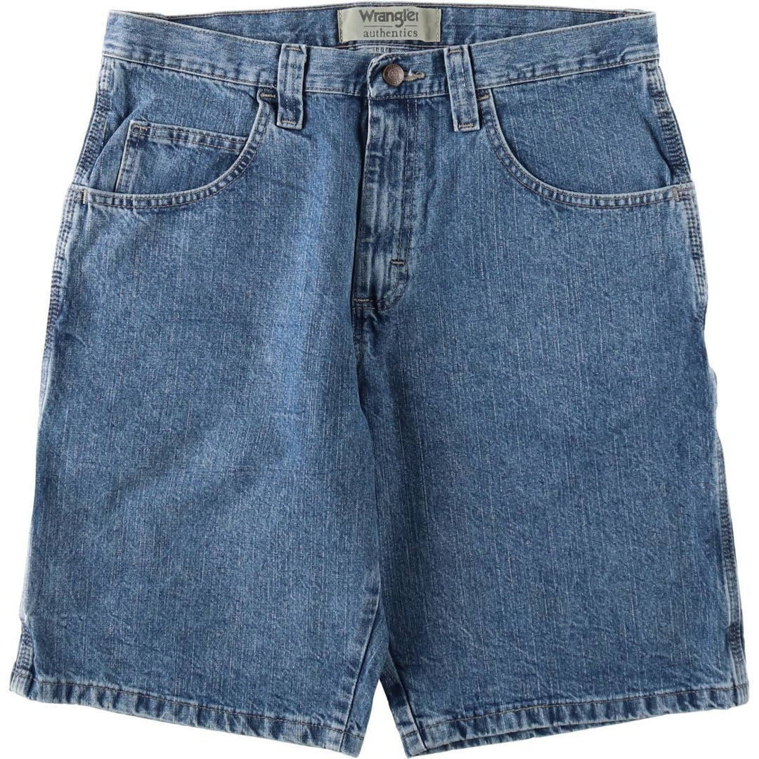 Wrangler Denim Painter Shorts, Men's Size W34 cotton blue type Vintage Second Hand