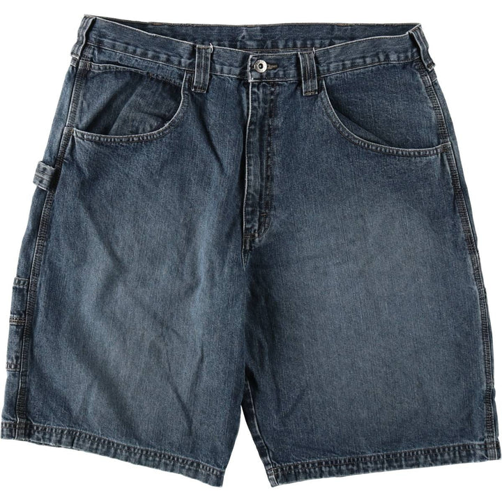 Wrangler Denim Painter Shorts, Shorts, Men's, W36 equivalent cotton blue type Vintage Second Hand