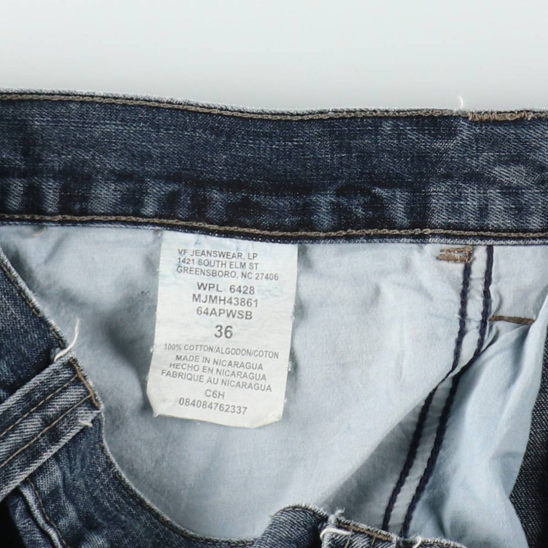 Wrangler Denim Painter Shorts, Shorts, Men's, W36 equivalent cotton blue type Vintage Second Hand
