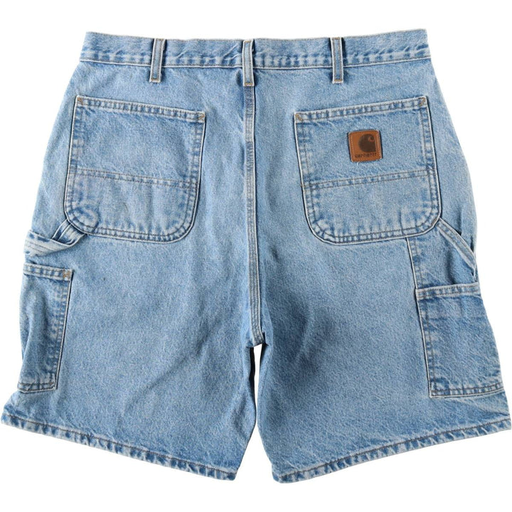 Carhartt Denim Painter Shorts, Shorts, Men's, W36 equivalent cotton Blue type light blue Vintage Second Hand