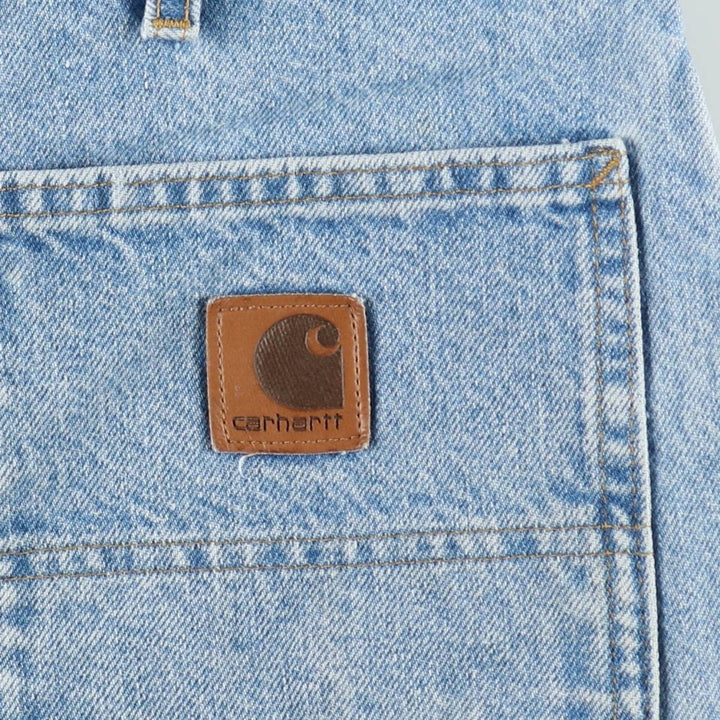Carhartt Denim Painter Shorts, Shorts, Men's, W36 equivalent cotton Blue type light blue Vintage Second Hand
