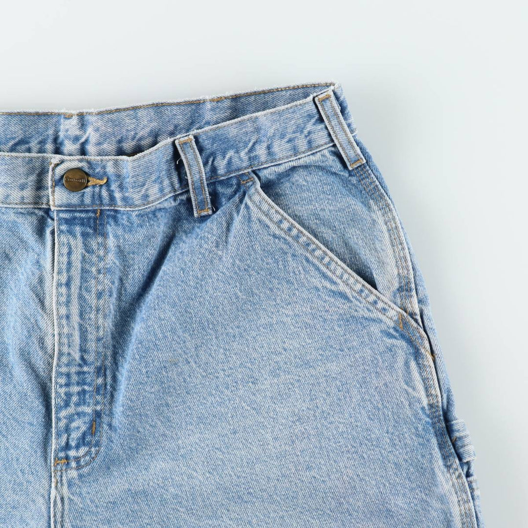 Carhartt Denim Painter Shorts, Shorts, Men's, W36 equivalent cotton Blue type light blue Vintage Second Hand