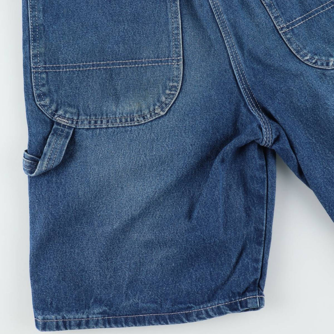 Dickies denim painter shorts, made in Mexico, men's size W32 (approx.). cotton blue type Vintage Second Hand