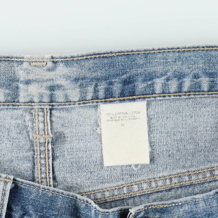 2000'S Levi's Orange Tab Denim Painter Shorts (Men's W37 equivalent) cotton blue type Vintage Second Hand