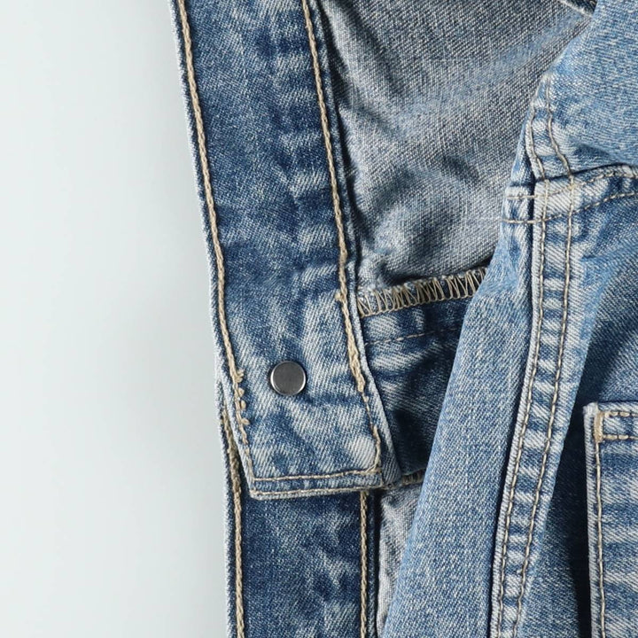 2000'S Levi's Orange Tab Denim Painter Shorts (Men's W37 equivalent) cotton blue type Vintage Second Hand
