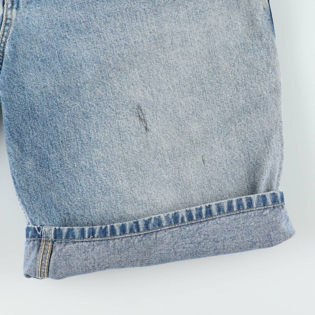 2000'S Levi's Orange Tab Denim Painter Shorts (Men's W37 equivalent) cotton blue type Vintage Second Hand