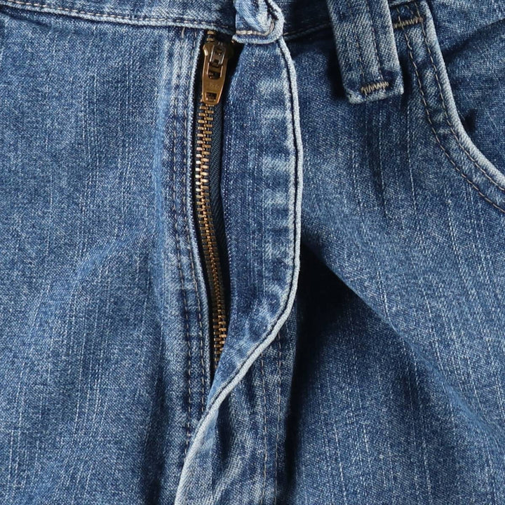 Wrangler denim painter shorts, men's size W37 (approx.) cotton blue type Vintage Second Hand