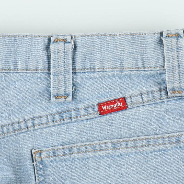 Wrangler denim painter shorts, men's size W37 (approx.) cotton blue type Vintage Second Hand