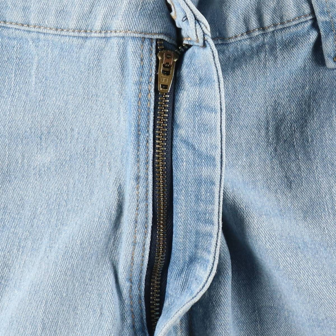 Wrangler denim painter shorts, men's size W37 (approx.) cotton blue type Vintage Second Hand