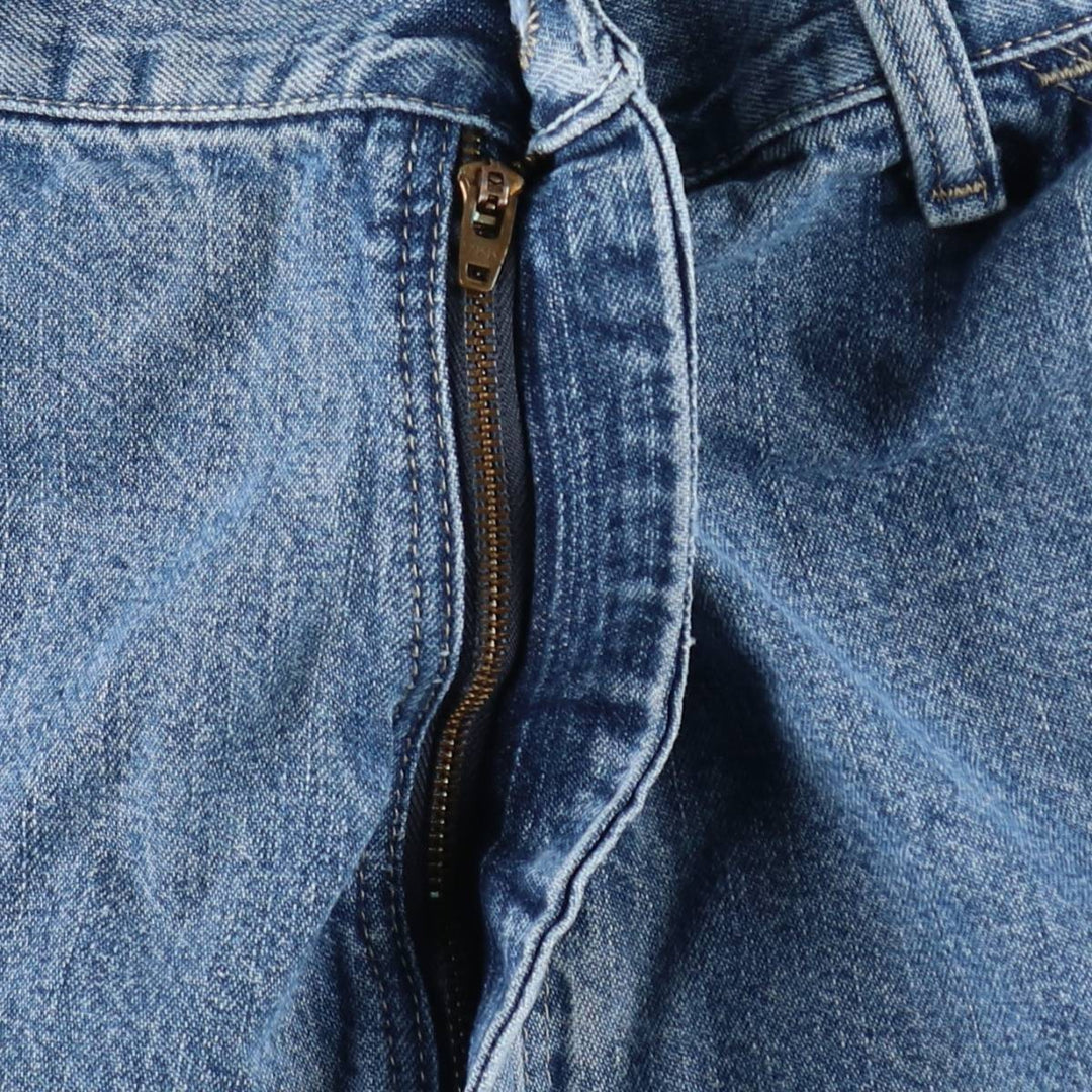 Wrangler denim painter shorts, men's size W37 (approx.) cotton blue type Vintage Second Hand