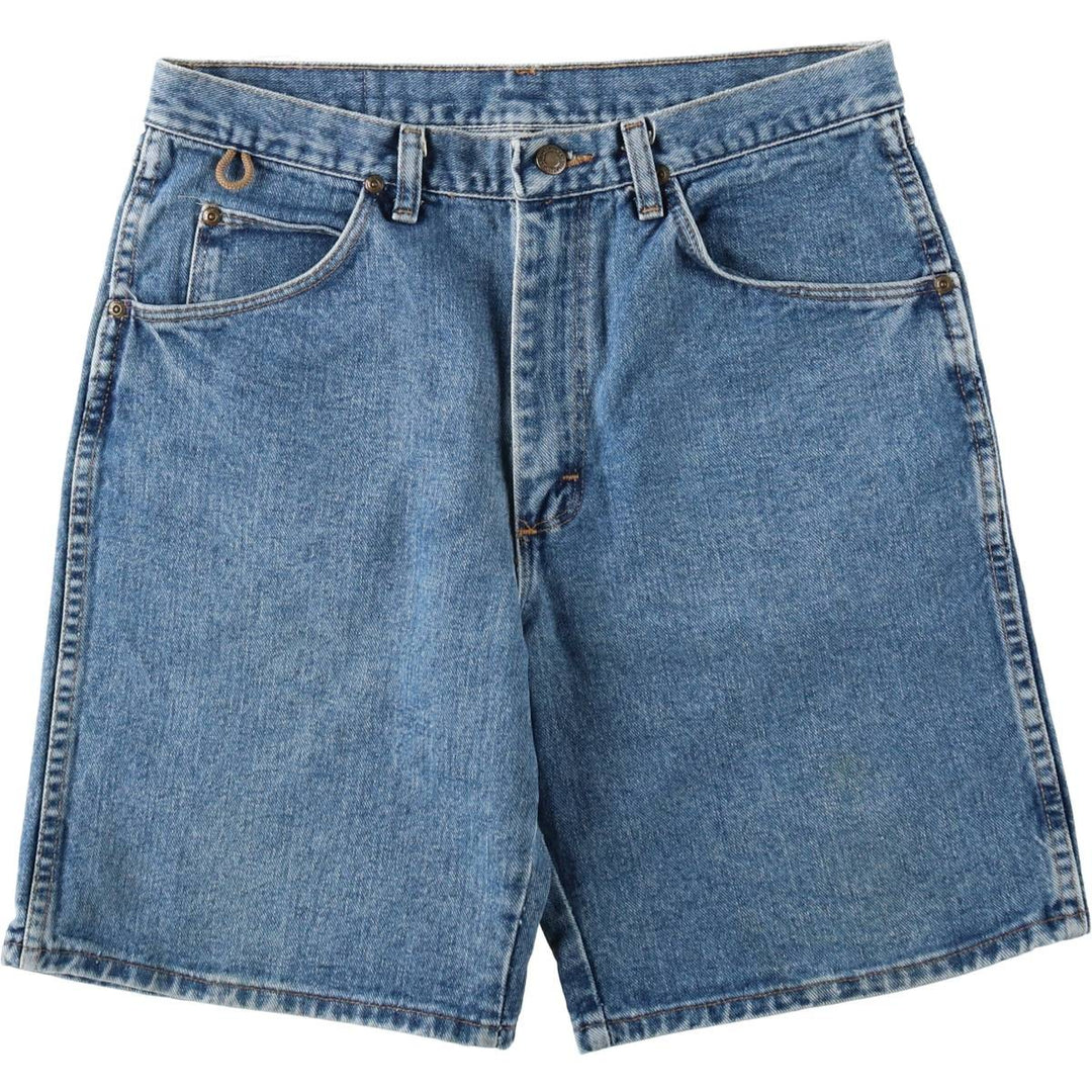 90'S Wrangler denim shorts, made in USA, men's size W33 equivalent, vintage. cotton blue type Vintage Second Hand