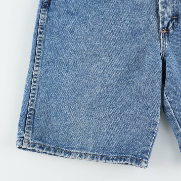 90'S Wrangler denim shorts, made in USA, men's size W33 equivalent, vintage. cotton blue type Vintage Second Hand