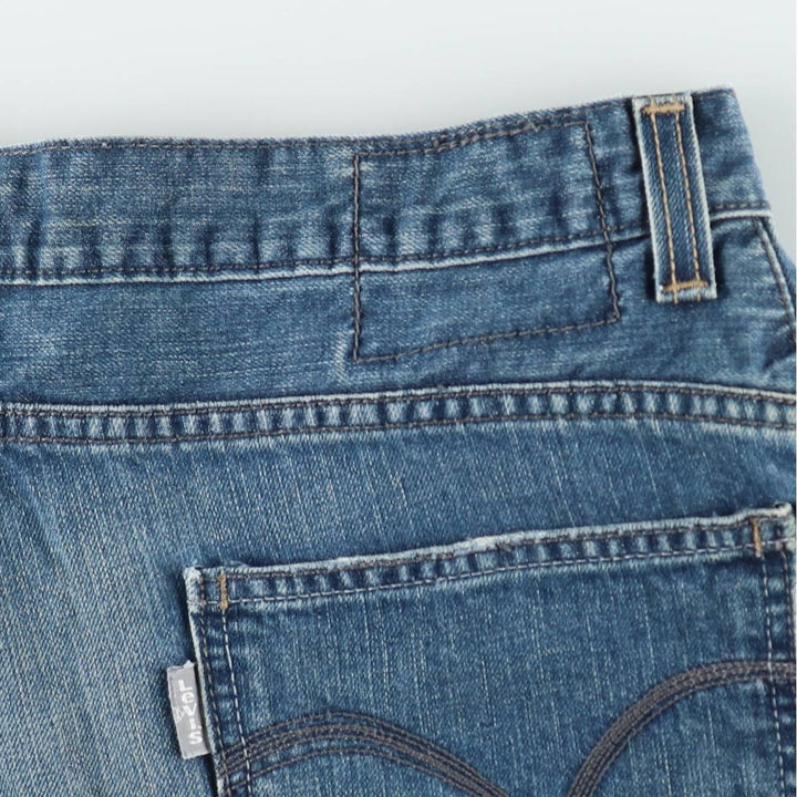 Levi's Silver Tab TRUE SHORT denim shorts, men's size W36 (approx.). cotton blue type Vintage Second Hand