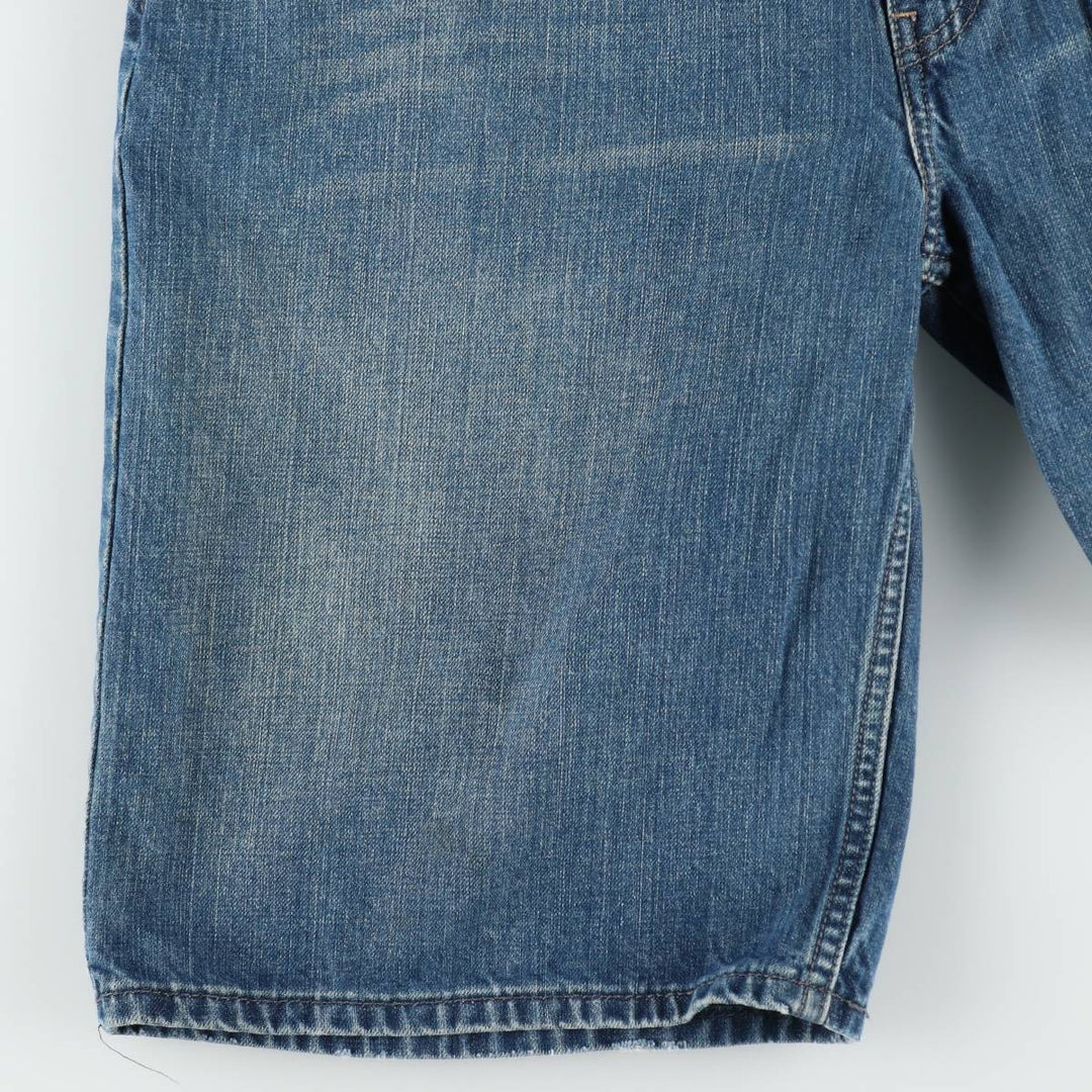 Levi's Silver Tab TRUE SHORT denim shorts, men's size W36 (approx.). cotton blue type Vintage Second Hand