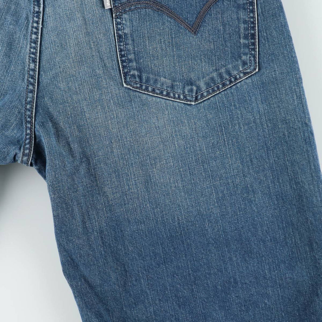 Levi's Silver Tab TRUE SHORT denim shorts, men's size W36 (approx.). cotton blue type Vintage Second Hand