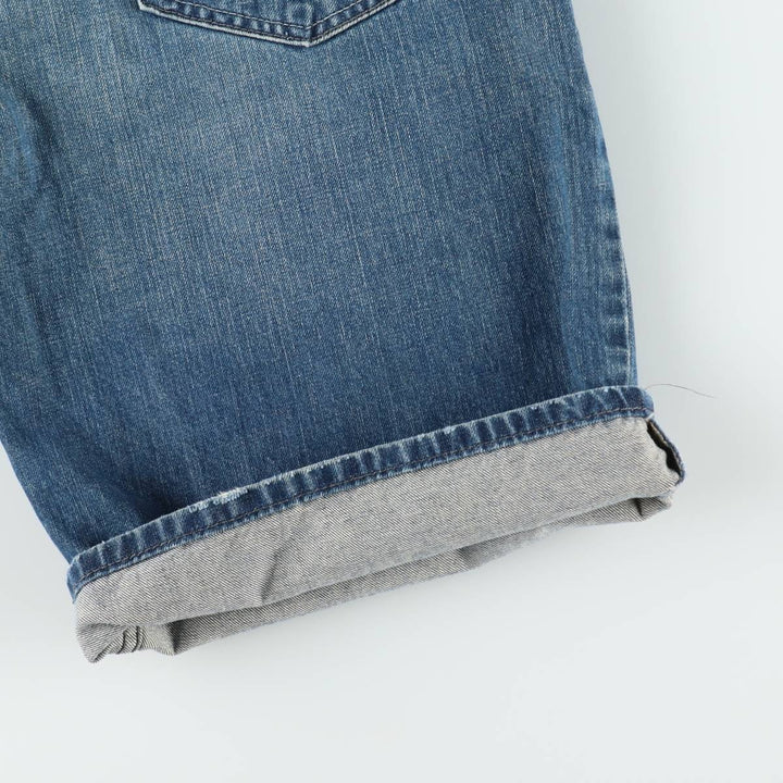 Levi's Silver Tab TRUE SHORT denim shorts, men's size W36 (approx.). cotton blue type Vintage Second Hand