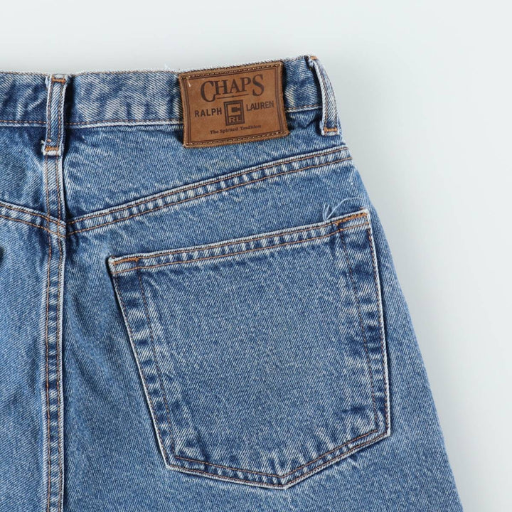 Ralph Lauren CHAPS denim shorts, men's size W30 (approx.). cotton blue type Vintage Second Hand