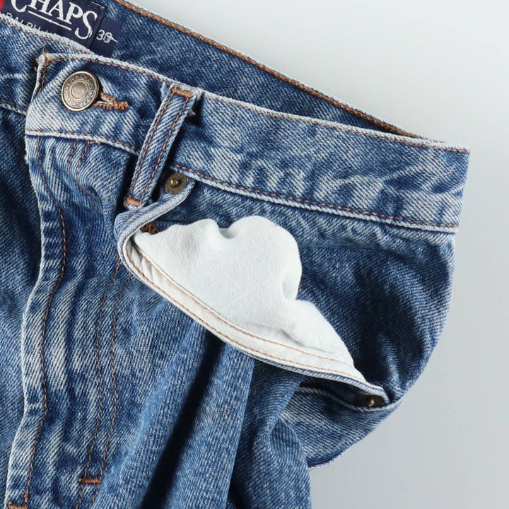 Ralph Lauren CHAPS denim shorts, men's size W30 (approx.). cotton blue type Vintage Second Hand