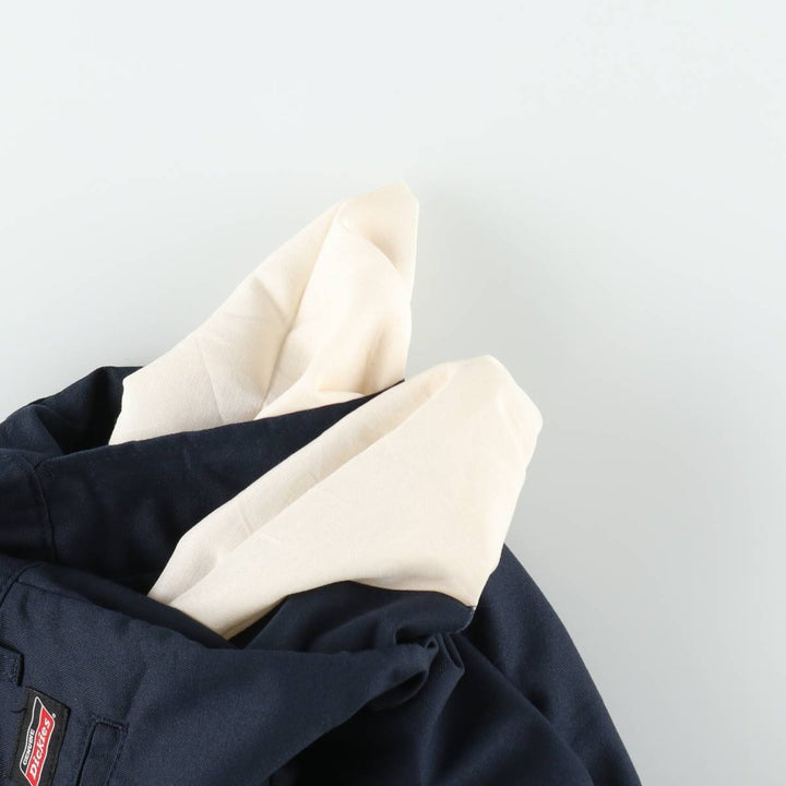 Dickies Work Shorts, Half Pants, Men's, W37 equivalent polyester navy blue type Vintage Second Hand