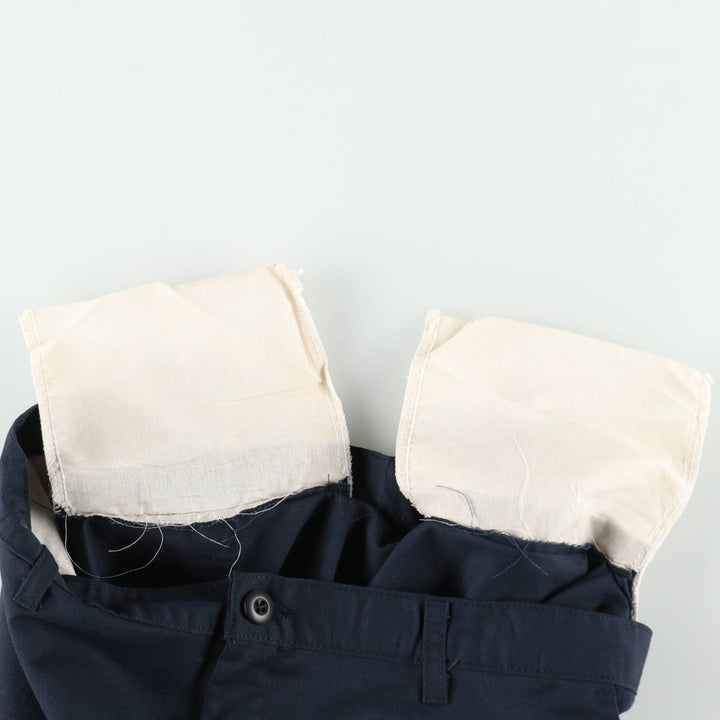 Dickies Work Shorts, Half Pants, Men's, W37 equivalent polyester navy blue type Vintage Second Hand