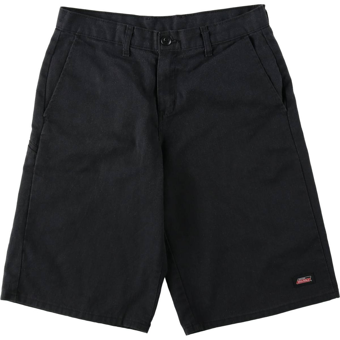 Dickies Work Shorts, Half Pants, Men's, W31 equivalent polyester black type Vintage Second Hand