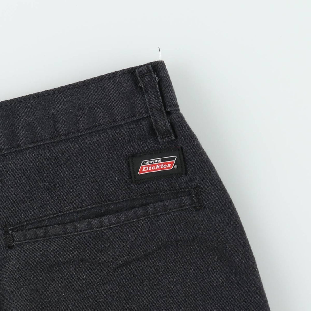Dickies Work Shorts, Half Pants, Men's, W31 equivalent polyester black type Vintage Second Hand