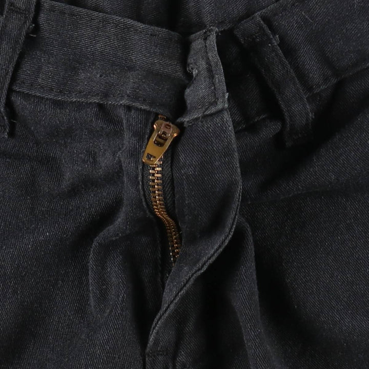Dickies Work Shorts, Half Pants, Men's, W31 equivalent polyester black type Vintage Second Hand