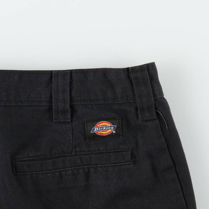 Dickies cargo shorts, men's size W34 (approx.) polyester black type Vintage Second Hand