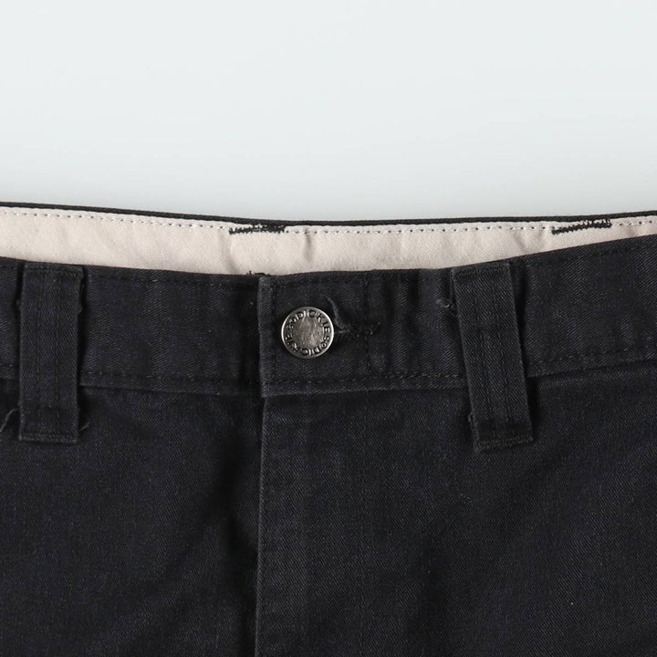 Dickies cargo shorts, men's size W34 (approx.) polyester black type Vintage Second Hand