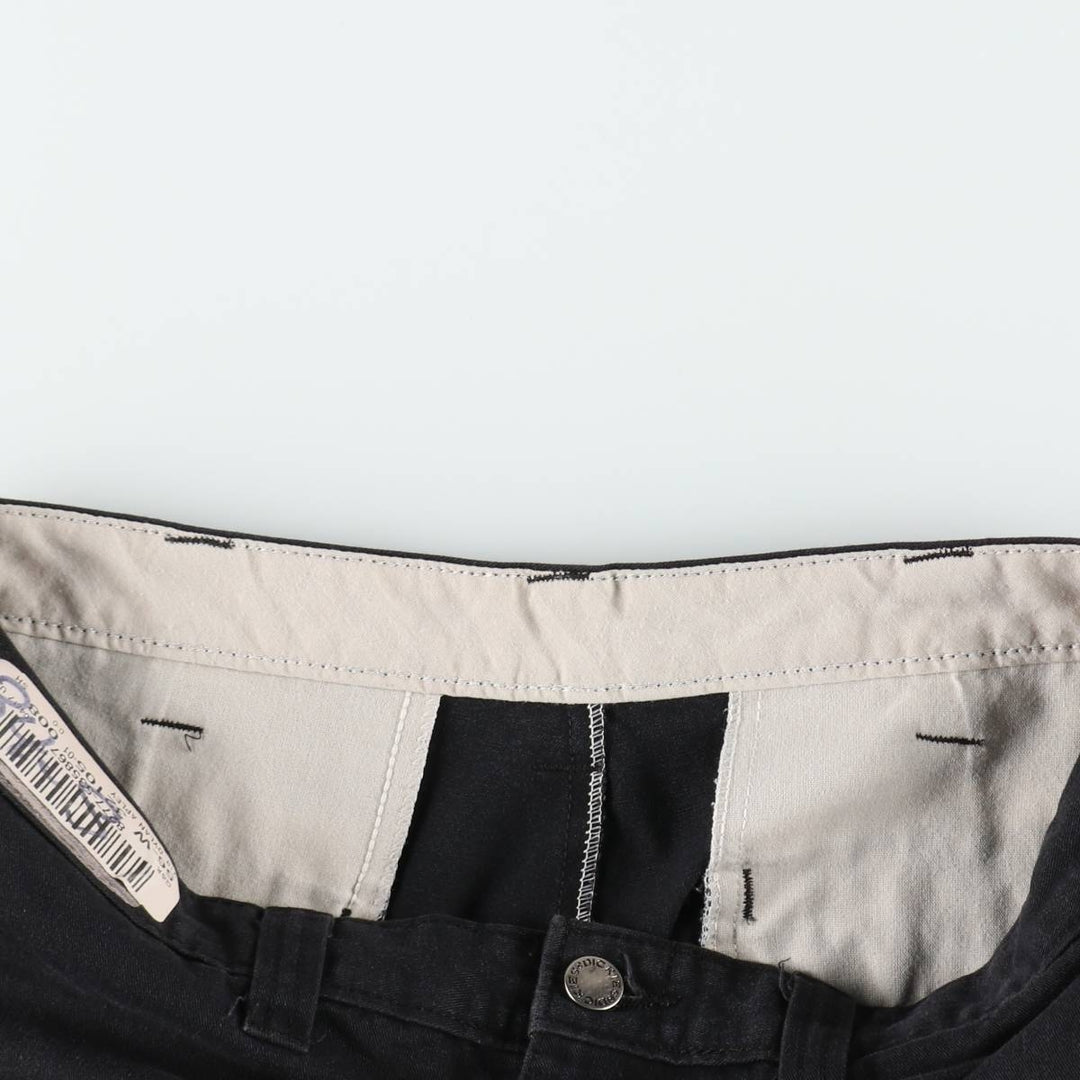 Dickies cargo shorts, men's size W34 (approx.) polyester black type Vintage Second Hand
