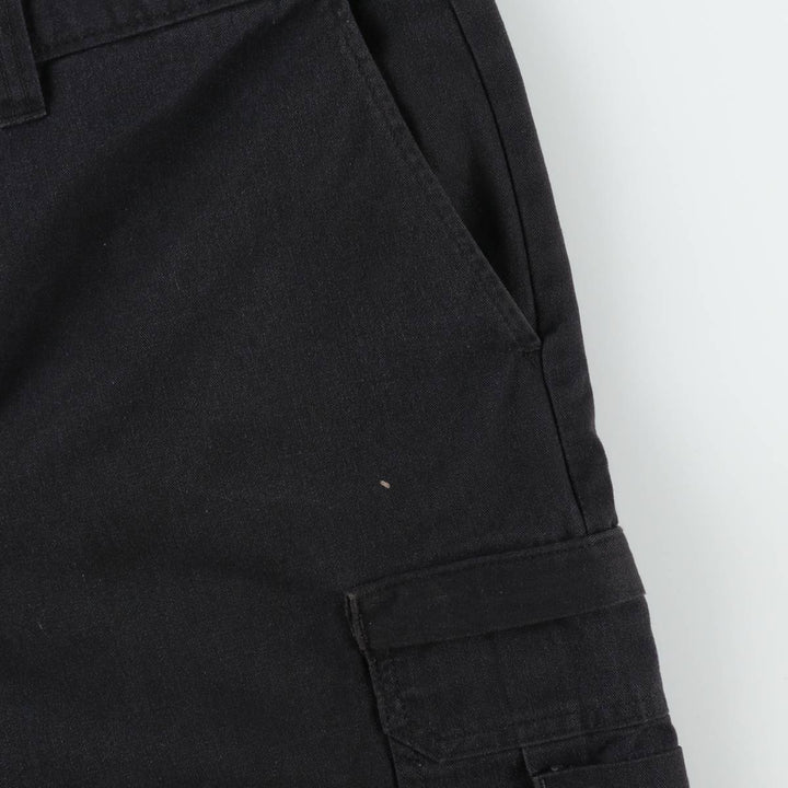 Dickies cargo shorts, men's size W34 (approx.) polyester black type Vintage Second Hand