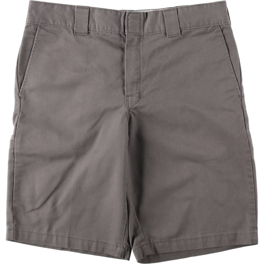 Dickies Relaxed Fit Work Shorts, Half Pants, Men's, W35 equivalent polyester gray type Vintage Second Hand